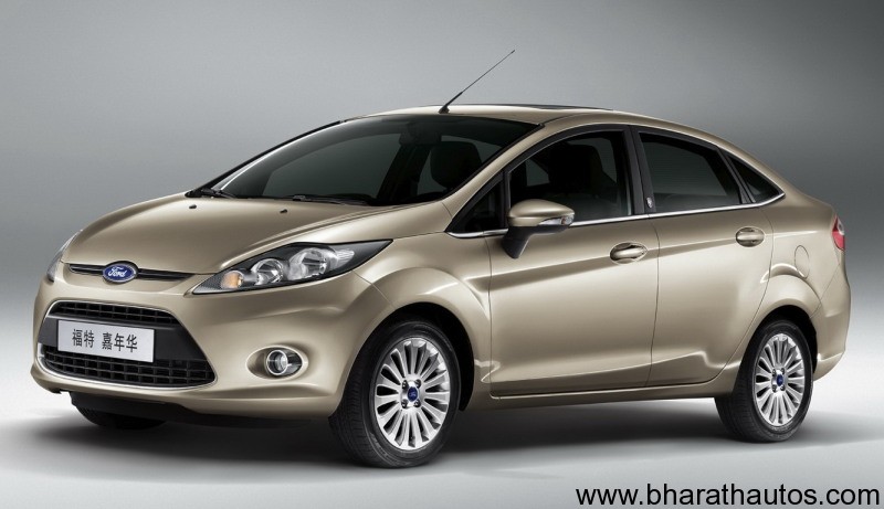 Ford Fiesta Sedan 2009. Ford India has unveiled the