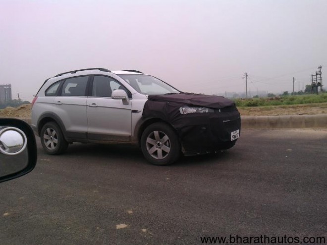 Spied 2012 Chevrolet Captiva - Front