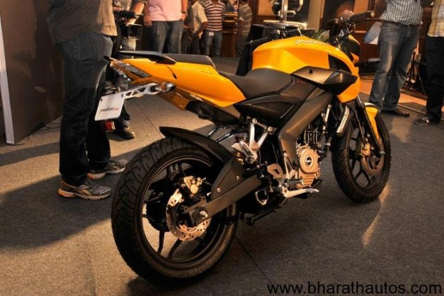 New Bajaj Pulsar 200 NS (Naked Sport) - RearView