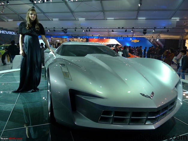 Chevrolet Corvette Stingray concept General Motors India has brought out a