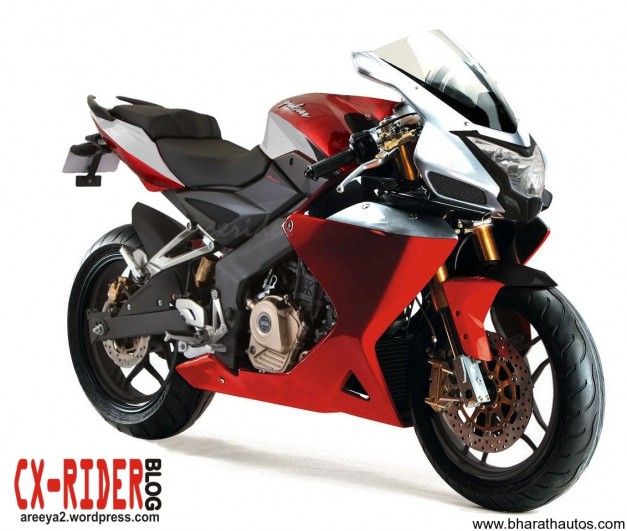 Bajaj Pulsar 200SS fully-faired version Bajaj Pulsar 200SS fully-faired version