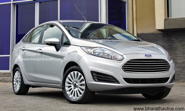 2013 Ford Fiesta facelift