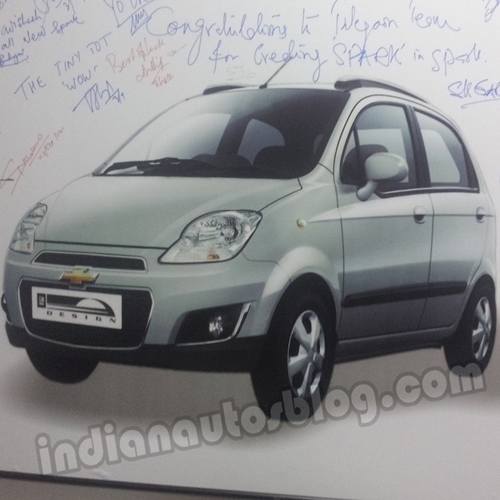 2012 Chevrolet Spark facelift