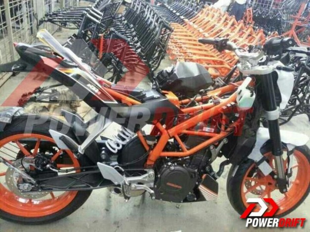 KTM 390 Duke Caught Testing in India