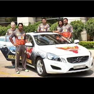 Volvo Cars India sponsors for IPL team Sunrisers Hyderabad
