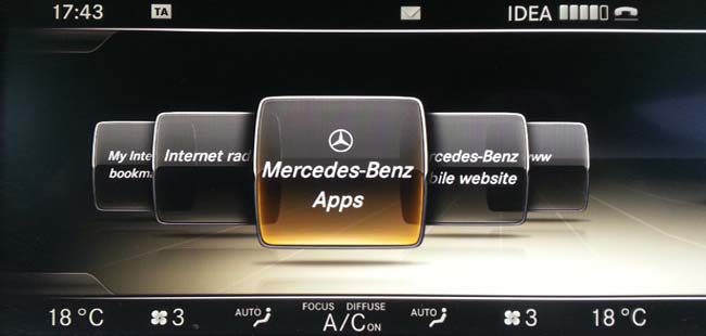 Mercedes comand online iphone app #5