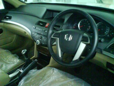2011 Honda Accord India Interior Bharathautos Automobile