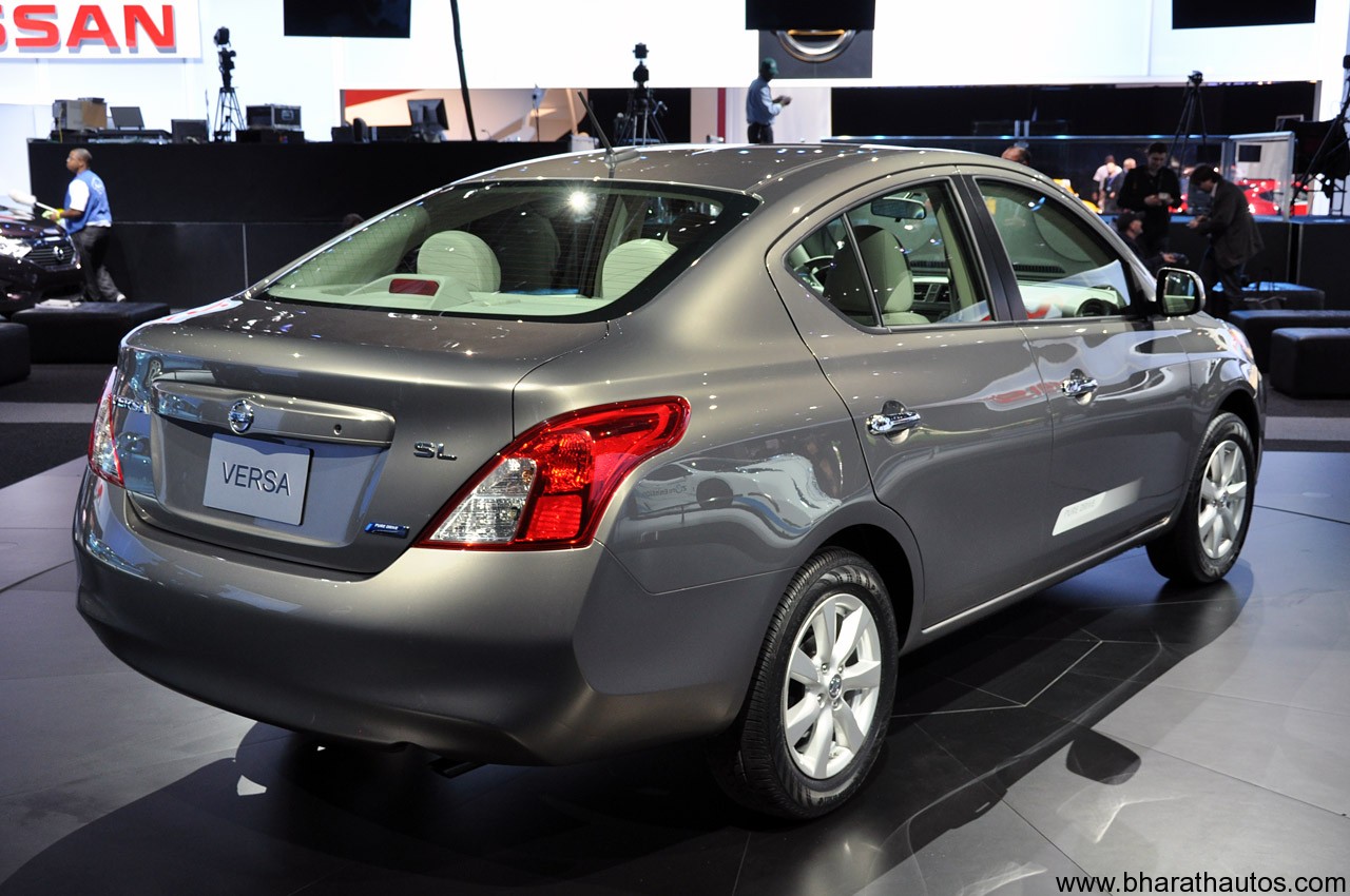 2012 Nissan Versa Sedan Launched In Nyc It S The Sunny