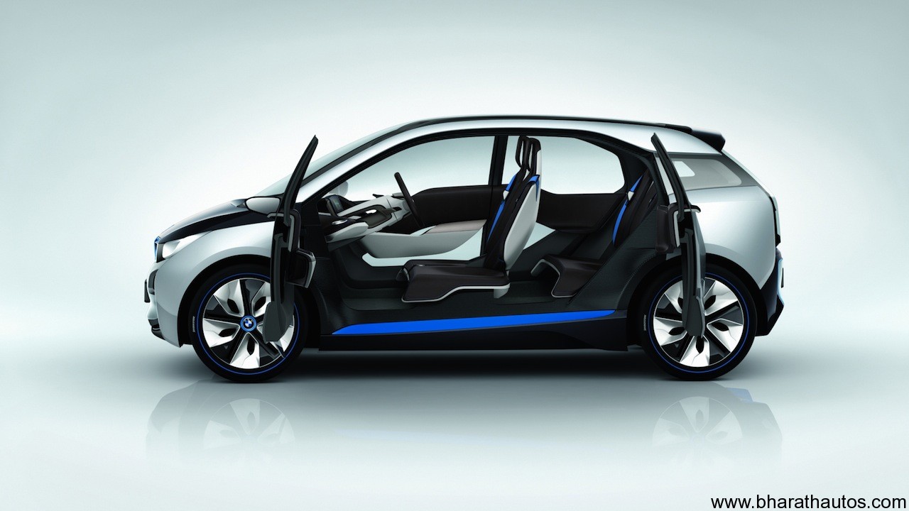 bmw i3 plug in electric concept car unveiled
