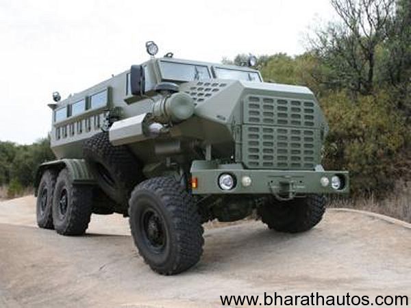 Mahindra- BAE JV delivers first Mine Protected Vehicle