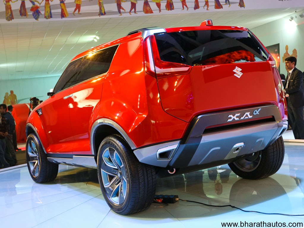 2012 Auto Expo Maruti Suzuki Unveils Xa Alpha Suv Concept