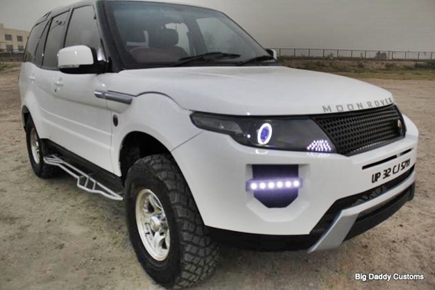 Tata Safari Converted Into Range Rover Evoque