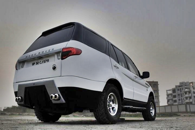 Tata Safari Converted Into Range Rover Evoque
