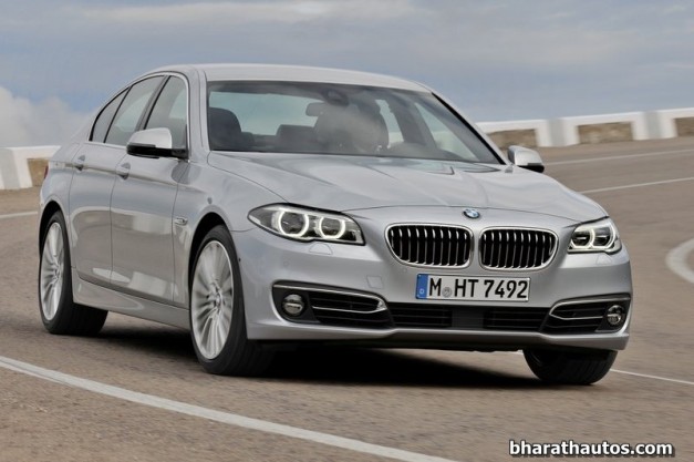 2014-BMW-5_Series-Facelift-India-Front-View