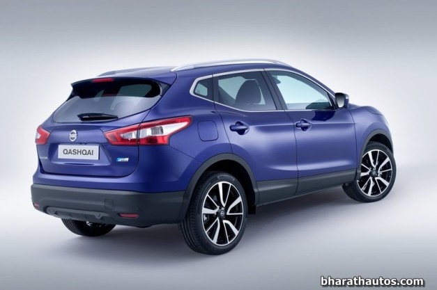 2014-Nissan-Qashqai-India-Rear-View