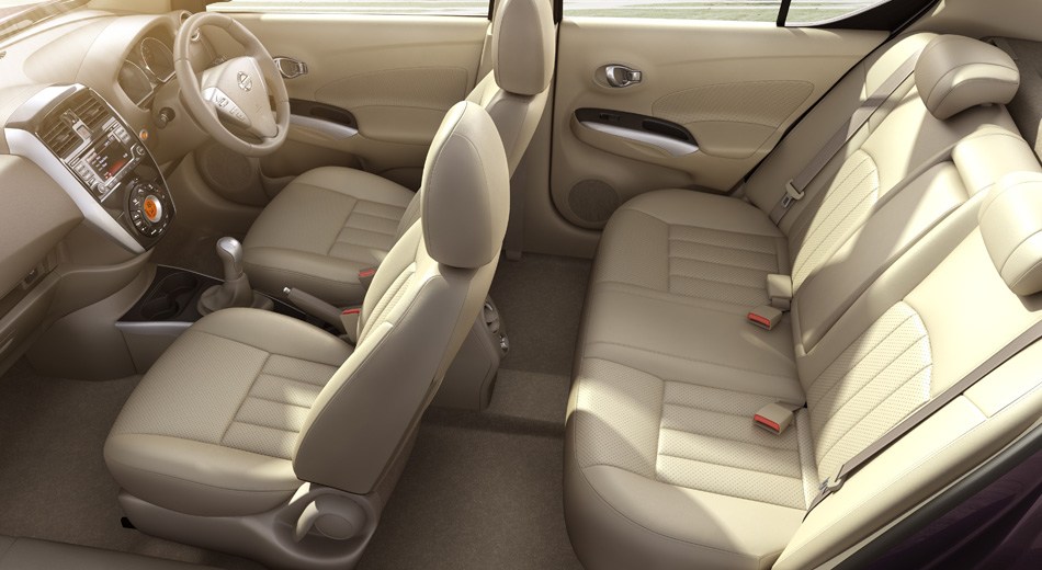 Nissan Sunny Facelift Interior View Bharathautos