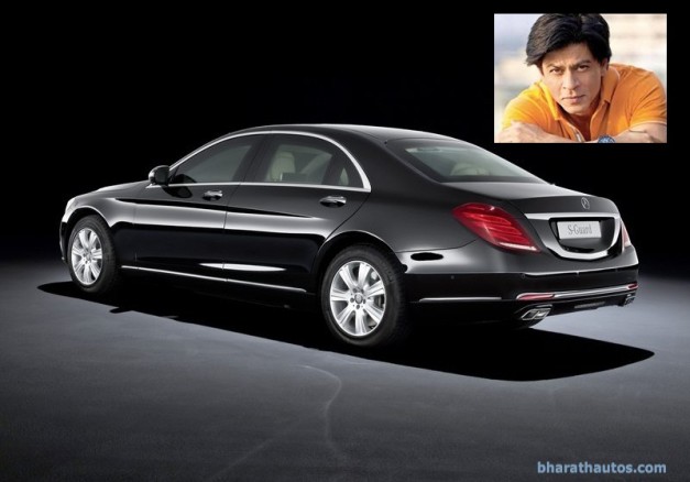 Shah Rukh Khan gets a new bomb-proof car (Mercedes S600 Guard)