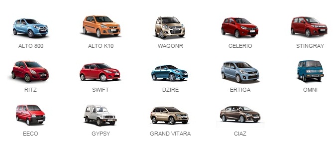 suzuki car price list