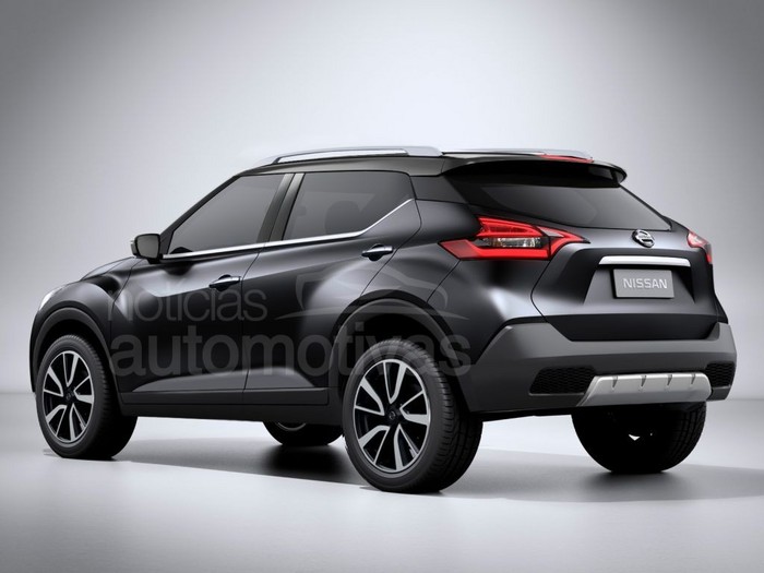 Upcoming Nissan Compact Suv Rendered Debut At 2016 Auto Expo
