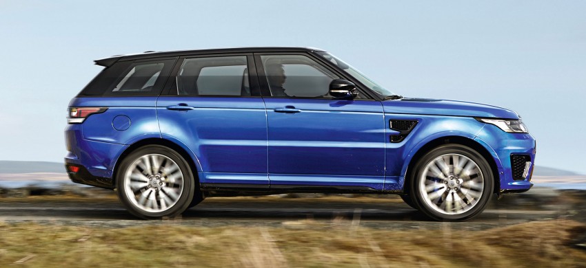 Range Rover Sport SVR now onsale in India at Rs. 2.12 Crore