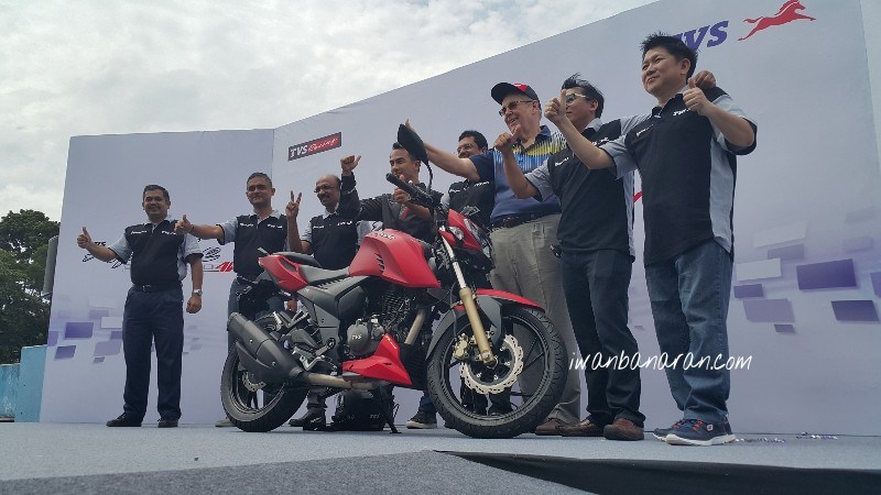 India-bound TVS Apache RTR 200 4V (fuel-injection 