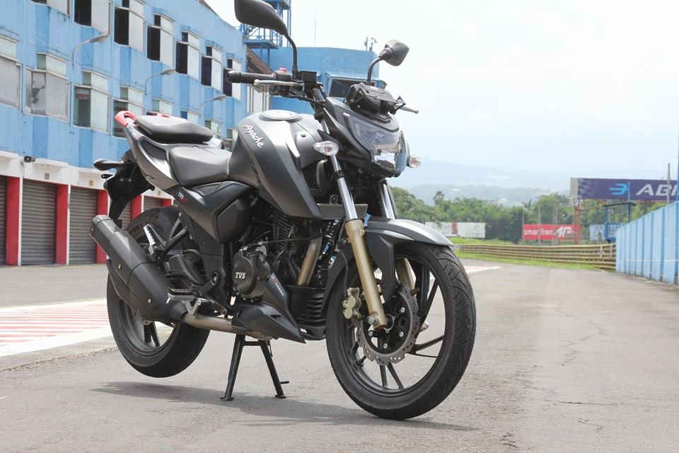 India-bound TVS Apache RTR 200 4V (fuel-injection 
