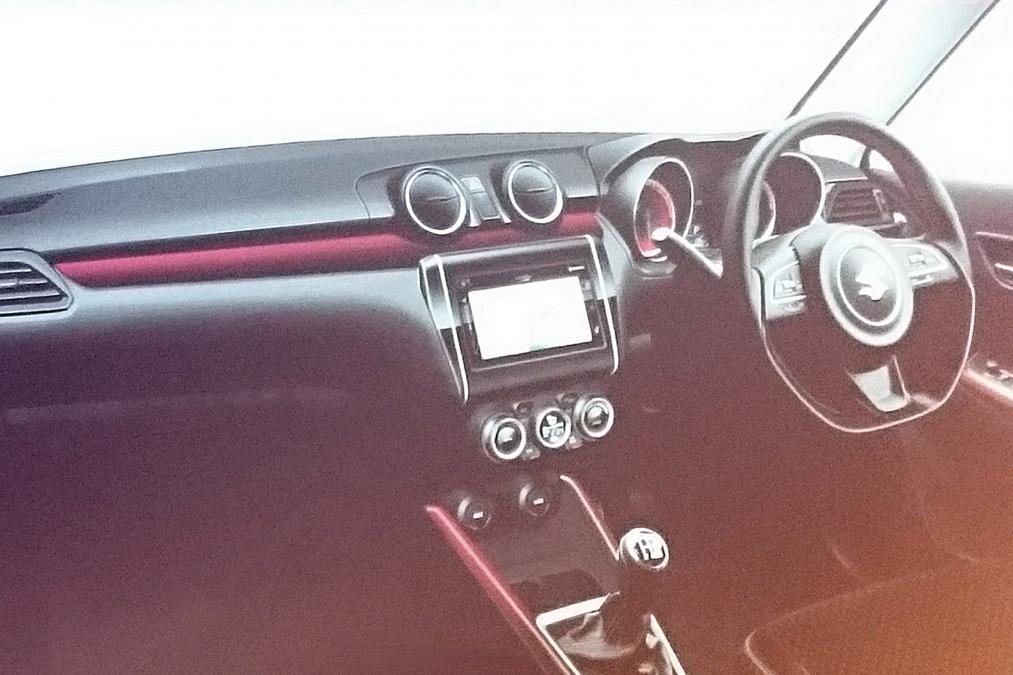 Next Gen 2017 Maruti Suzuki Swift Dashboard Cabin Inside
