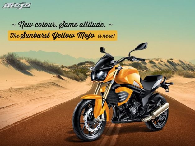 2016-mahindra-mojo-sunburst-yellow-matte-colour