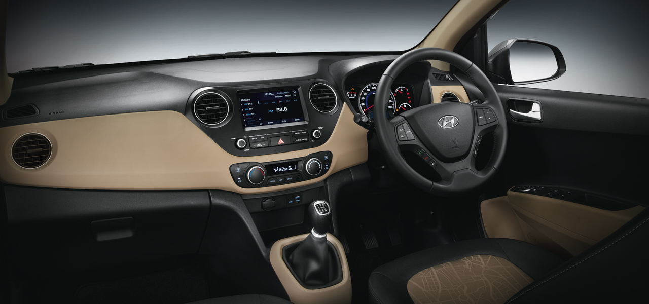New 2017 Hyundai Grand I10 Facelift Interior Inside Pictures