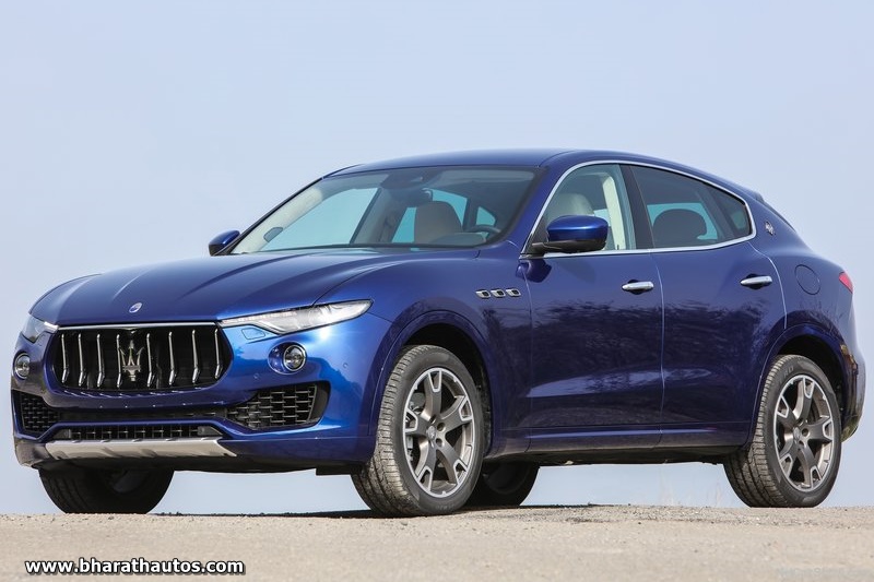 First unit of Maserati Levante SUV arrives in India at Bangalore