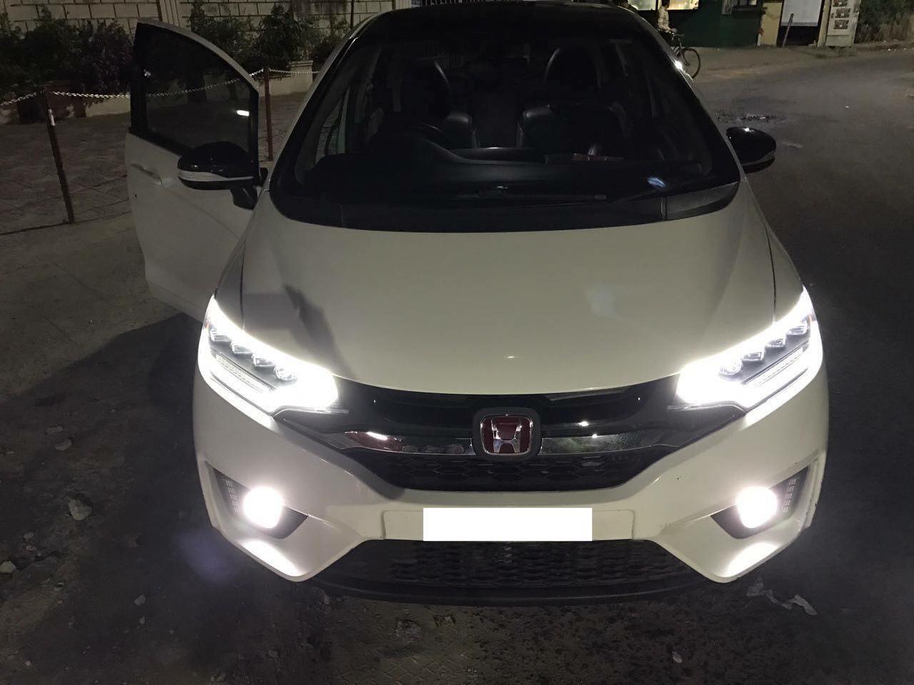 Customized Honda Jazz Shows Off Its Full Led Headlamps