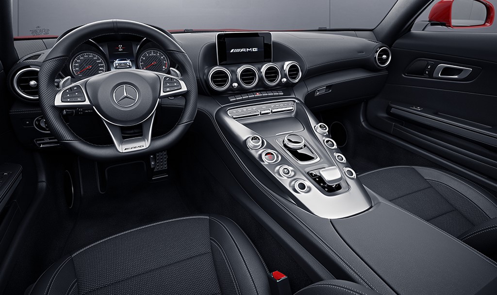 2017 Mercedes Amg Gt Roadster Dashboard Interior Pictures