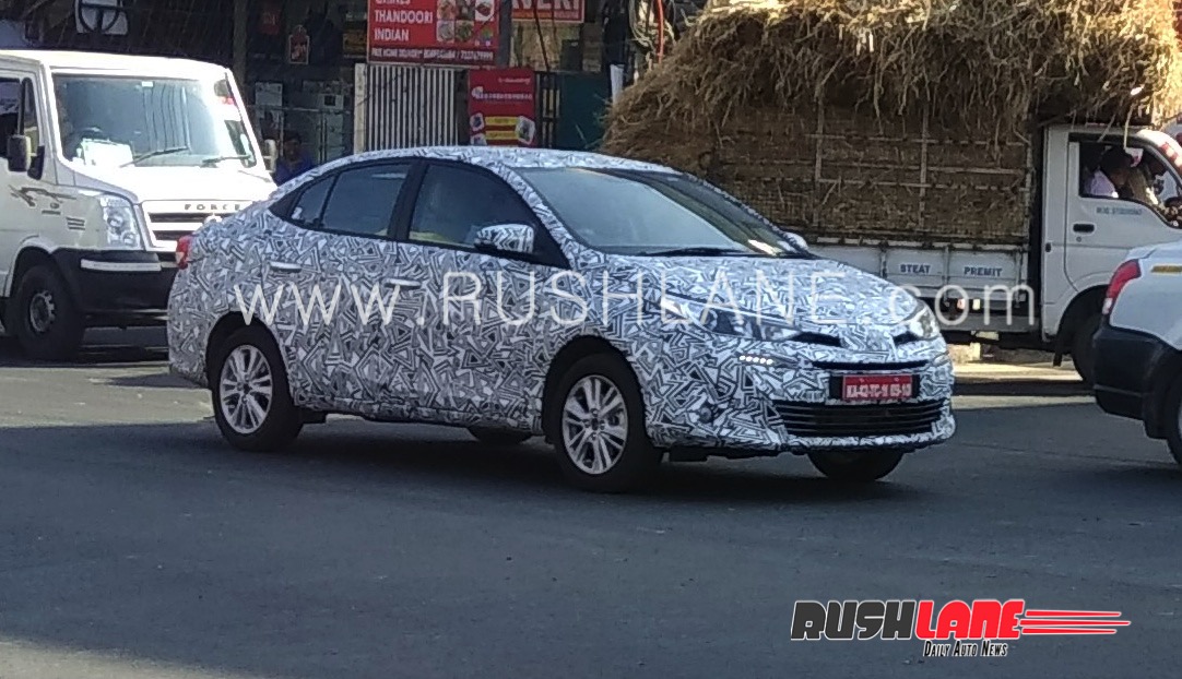 Toyota Vios Sedan Spied Undisguised To Arrive In April This Year