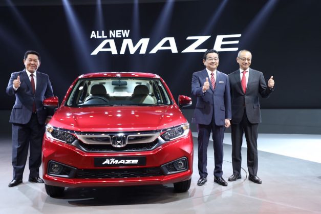 new-honda-amaze-crv-civic-first-indian-appearence-2018-auto-expo