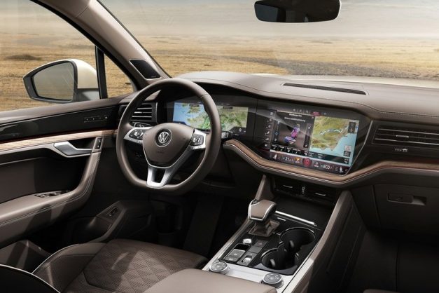 volkswagen-mid-size-suv-dashboard-interior-cabin-inside-china-august-2018