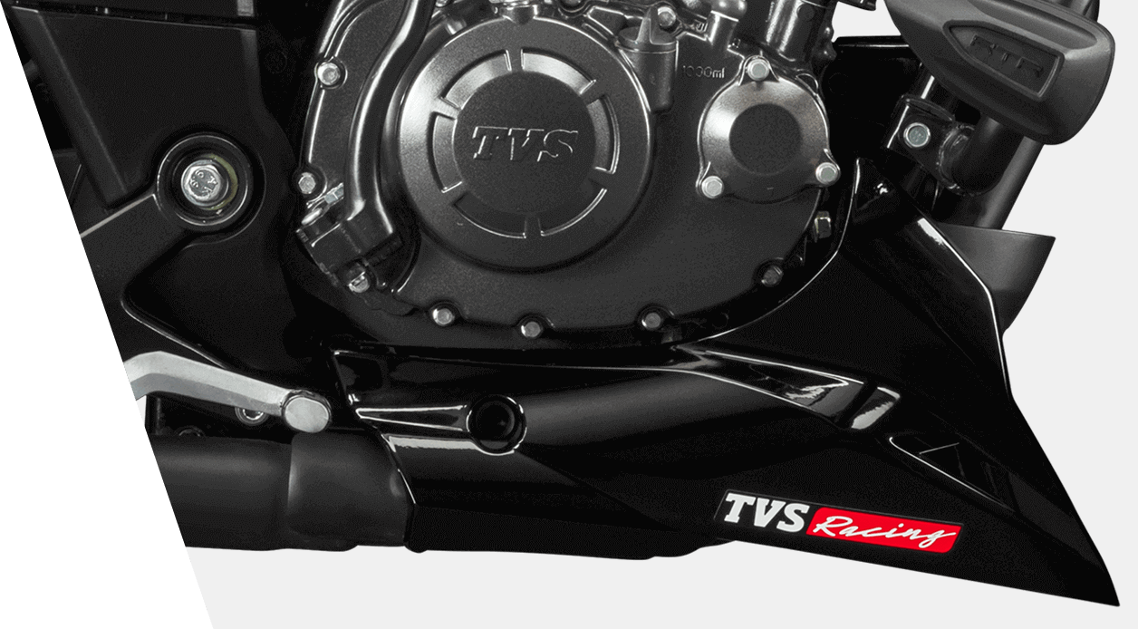 Tvs apache rtr discount 180 engine guard