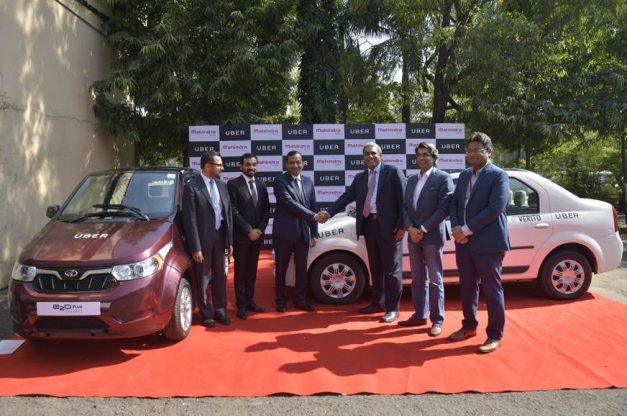 mahindra-uber-partnership-hyderabad-electric-vehicles