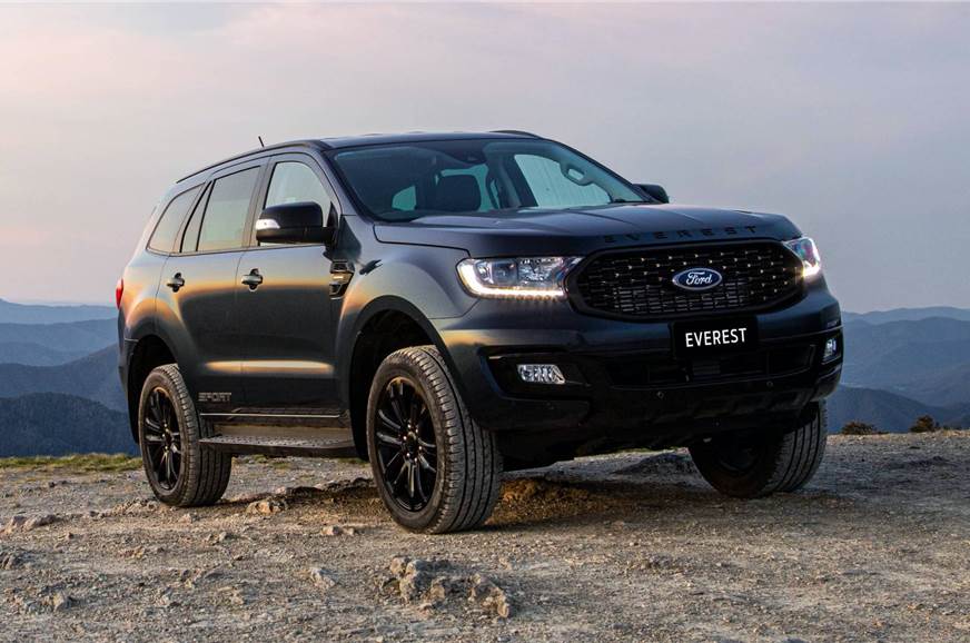 Ford Everest (Endeavour) goes Dark with Black Edition