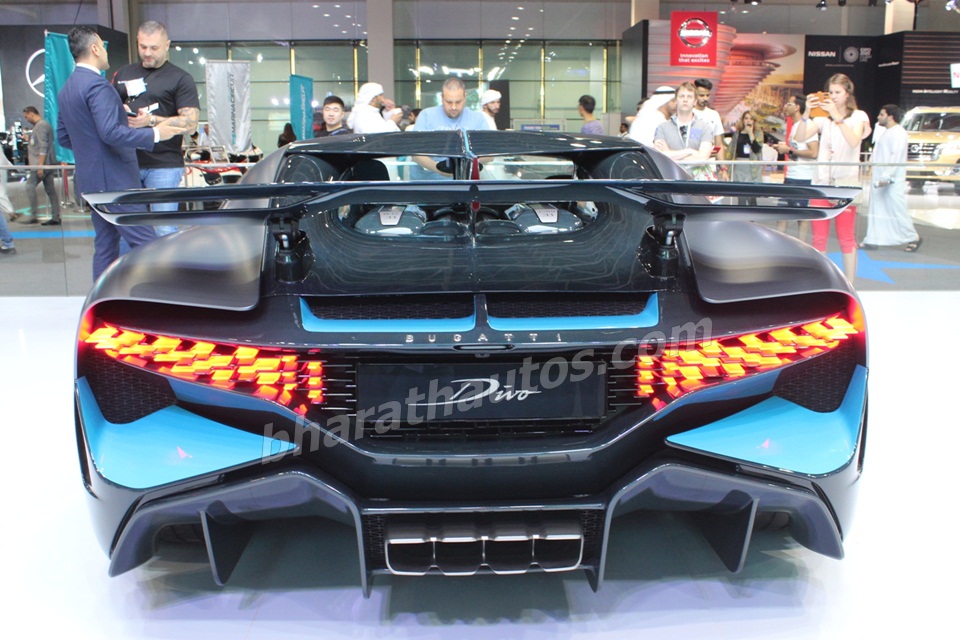 Bugatti Divo showcased at Dubai Motor Show 2019