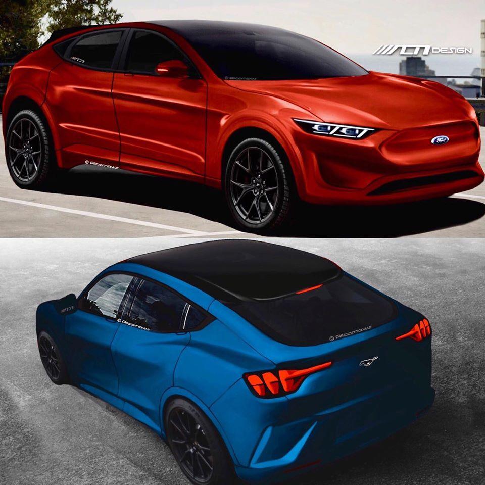 ford mach e mustang electric suv world debut nov 17