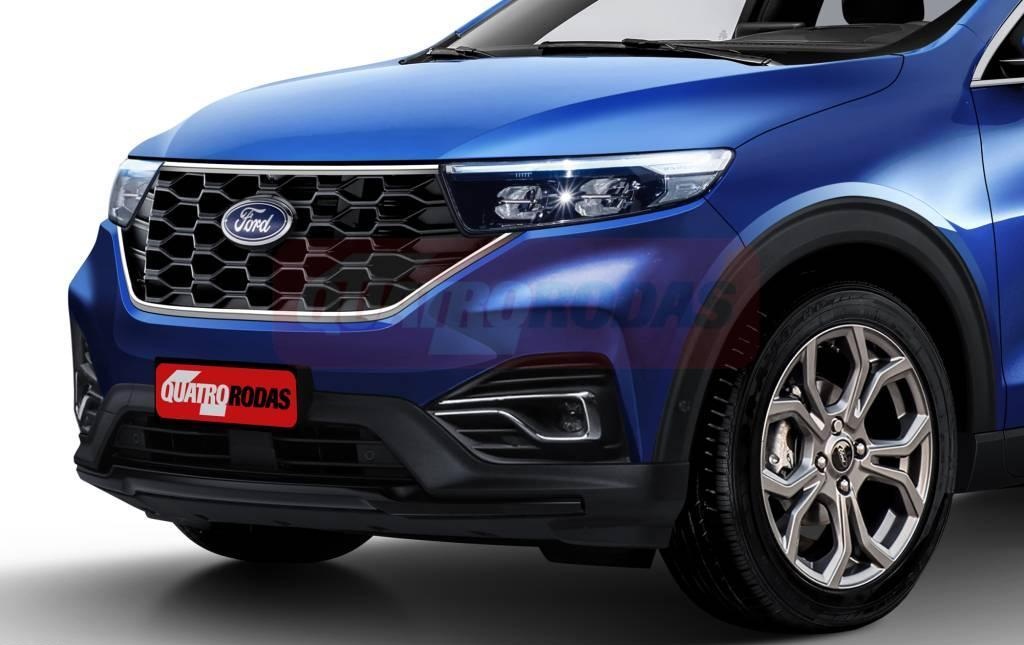  2022  Ford  EcoSport  first images surfaced online