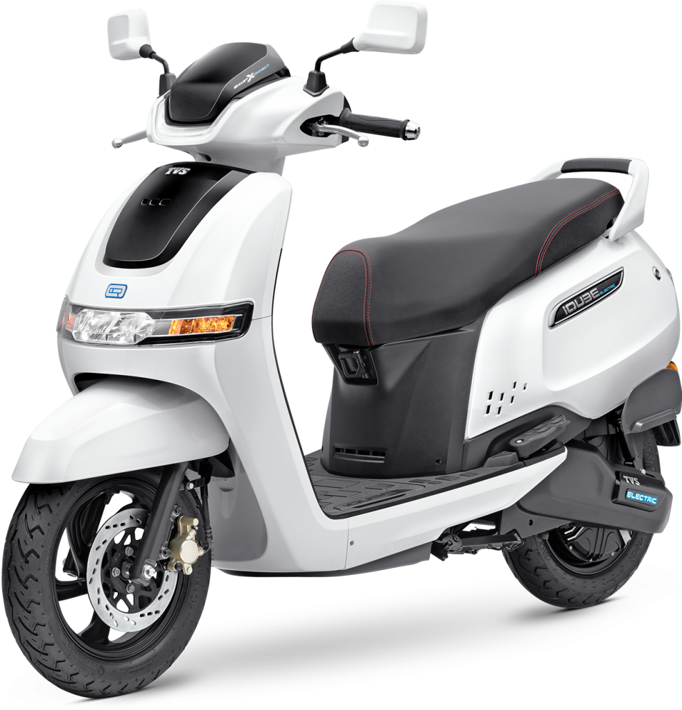 TVS iQube Electric escooter launched 4.5kWh battery at Rs. 1.15 lakh