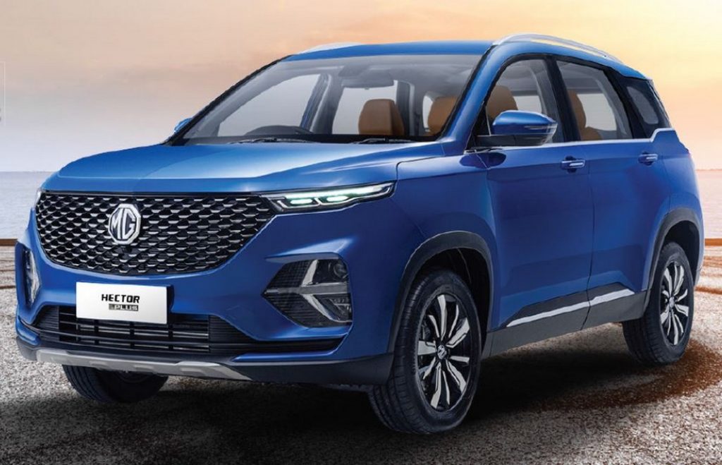 MG Hector Plus officially launched in India Rs. 13.49 lakhs